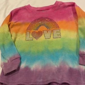 Thermal shirt w rhinestone